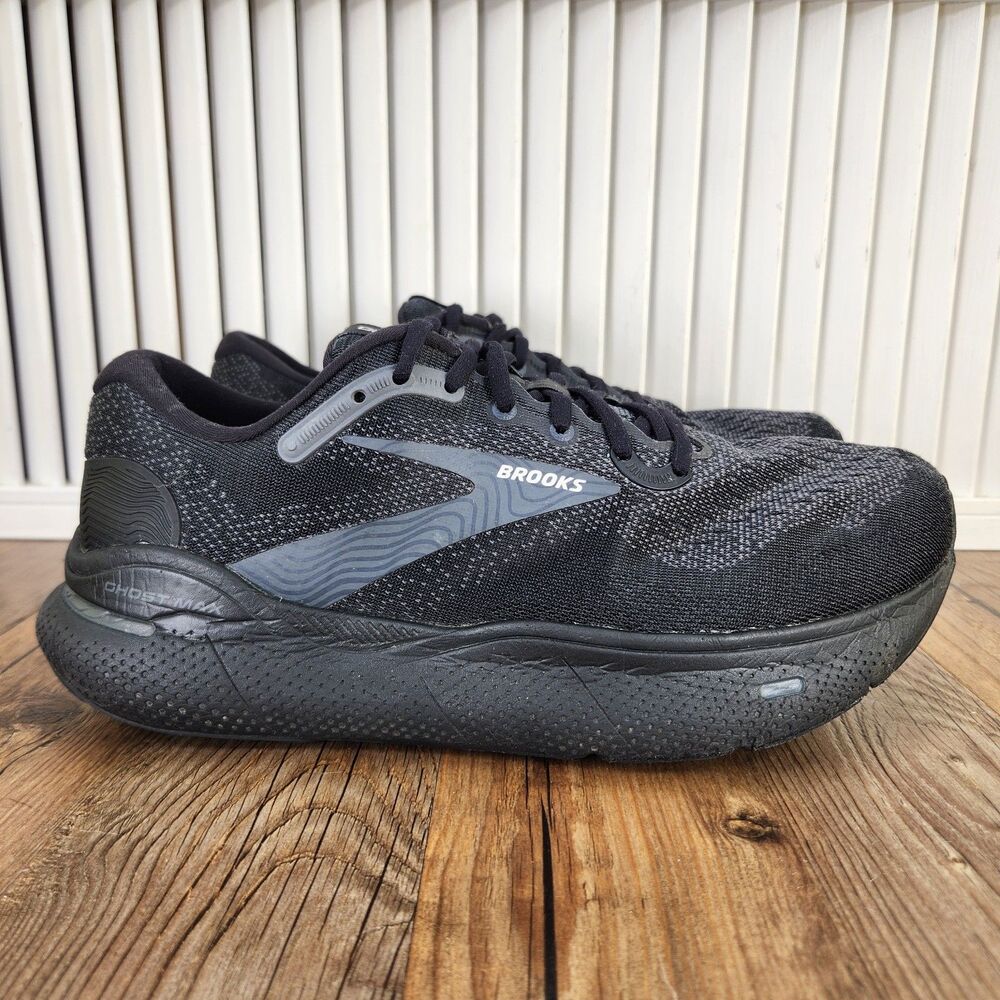 Brooks Black and Gray Athletic Shoes